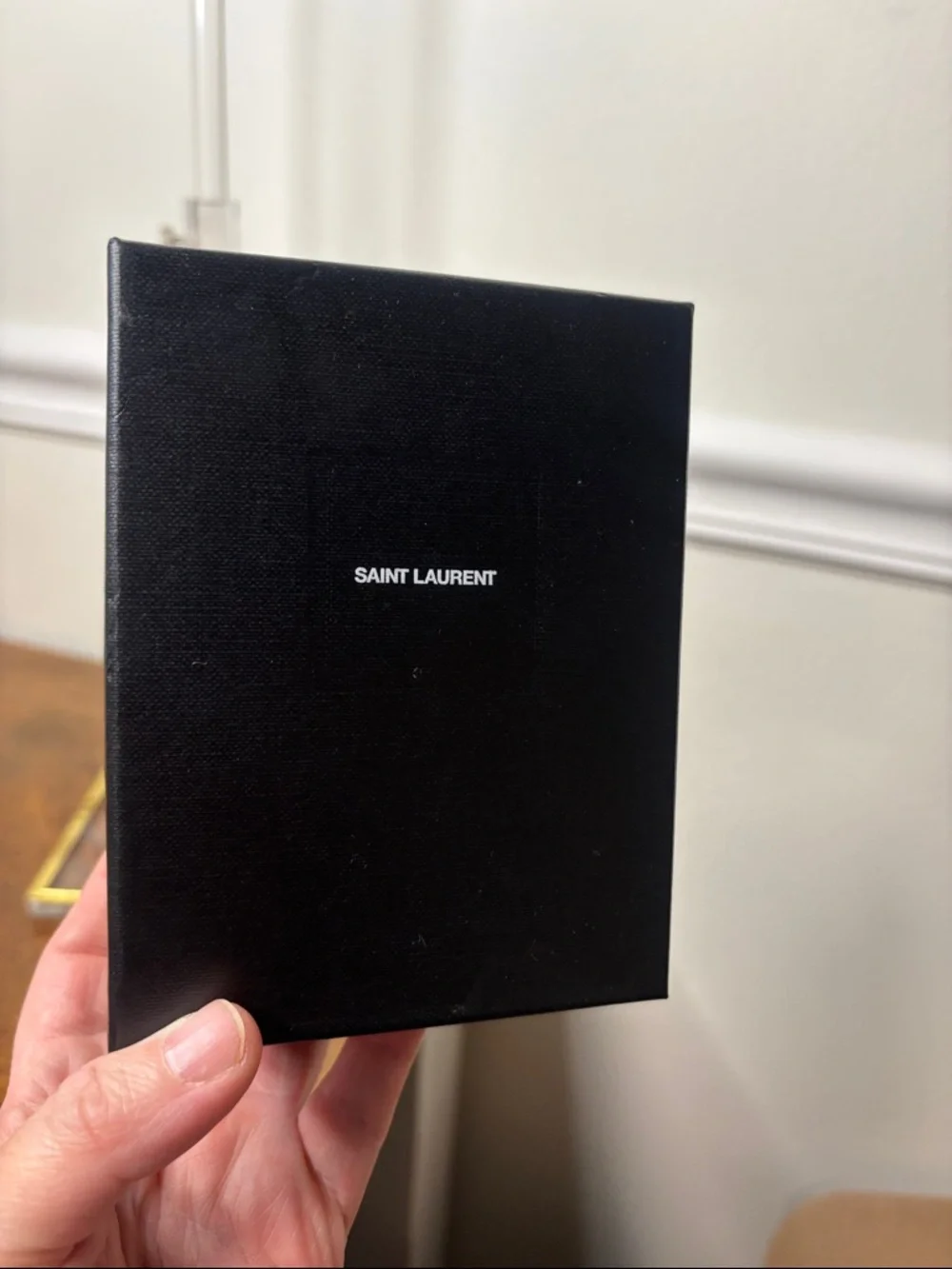 Yves Saint Laurent Black Leather Key & Card Holder Wallet- Full Inclusion - Picture 14 of 16